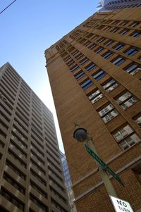 Low angle view of office building