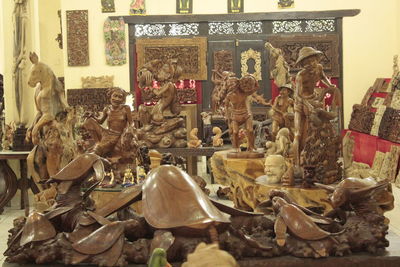 Full frame shot of white objects