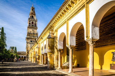 View of cathedral against sky in city