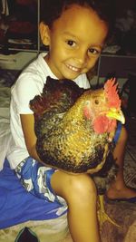 Portrait of young woman