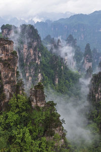 Aerial view of landscape