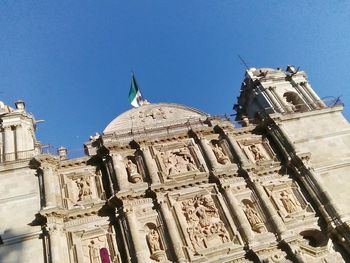 Low angle view of church