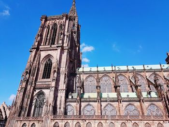 Low angle view of cathedral against sky