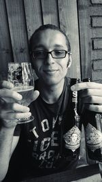 Portrait of young woman