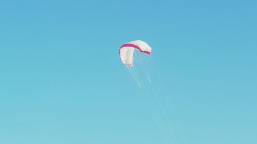 Low angle view of blue sky