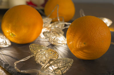 Close-up of orange fruit