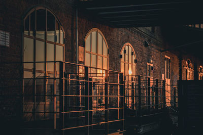 View of building at night