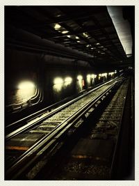Railroad station platform