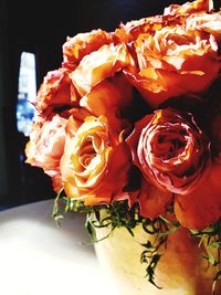 Close-up of rose bouquet