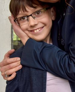Portrait of smiling boy