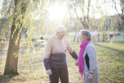 Senior couple together