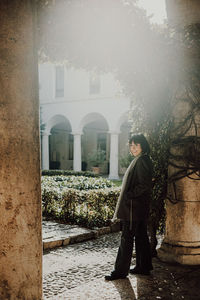 Girl portrait with sunlight
