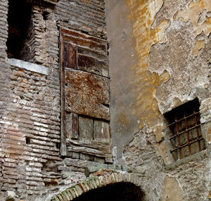 Brick wall with brick wall