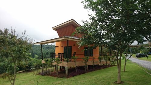 House against sky