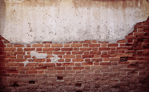 Full frame shot of brick wall