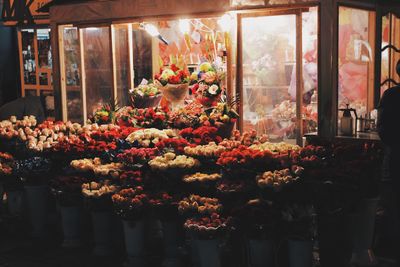 Colorful flowers for sale