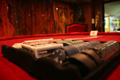 Close-up of computer keyboard