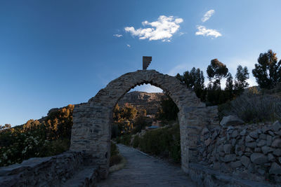 View of historical building against sky