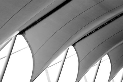 Low angle view of bridge against sky