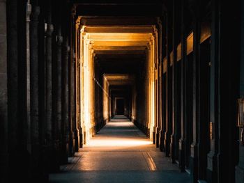 Corridor of building