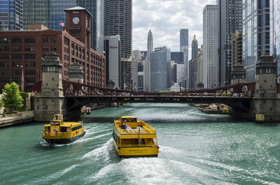 River with buildings in background