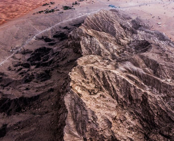 Scenic view of dramatic landscape