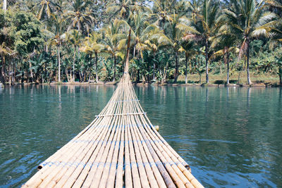 Scenic view of lake