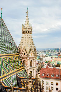 View of buildings in city