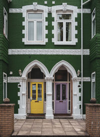 Exterior of building, colour your life