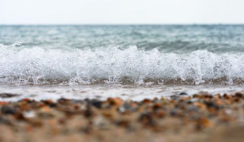 Scenic view of beach