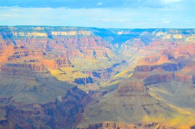 Scenic view of mountains