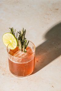 Close-up of drink on table