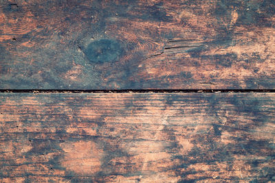 Full frame shot of old wooden plank