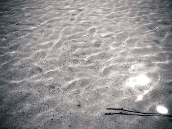 Waves on beach