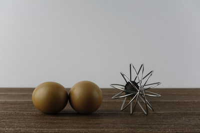 Close-up of fruits on table