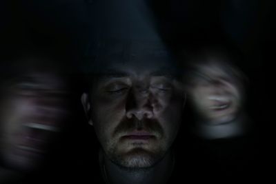 Portrait of young man