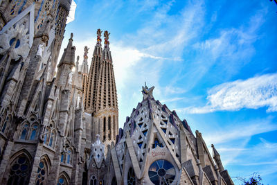 Low angle view of cathedral against sky