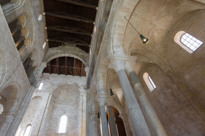 Low angle view of historical building