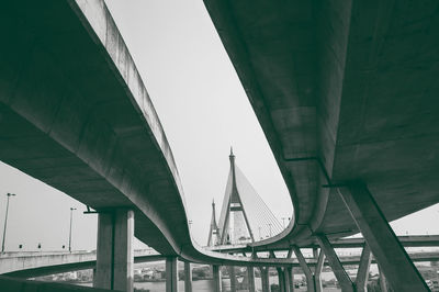 Low angle view of bridge