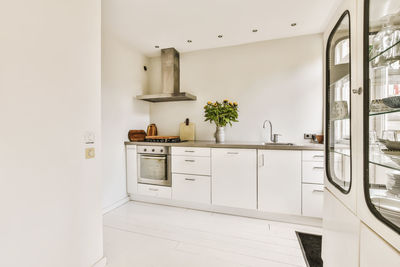 Interior of bathroom