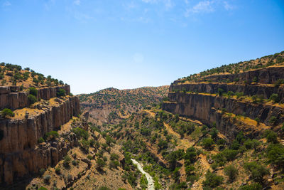 Girmana canyon in malatya turkey