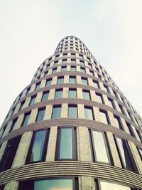 Low angle view of modern building