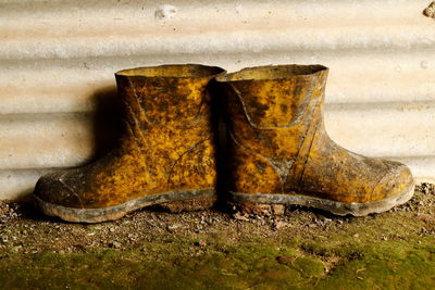 Close-up of rusty metal