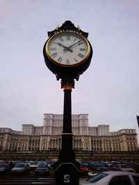 Low angle view of clock tower