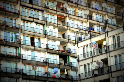 Low angle view of modern building