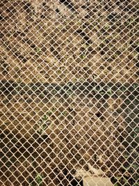 Full frame shot of chainlink fence