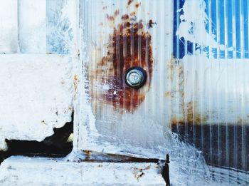 Close-up of old building