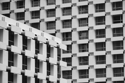 Abstract minimal style reflecting architecture in bangkok