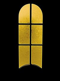 View of illuminated building