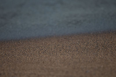 Full frame shot of sand road